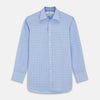 Blue Prince of Wales Check Mayfair Shirt