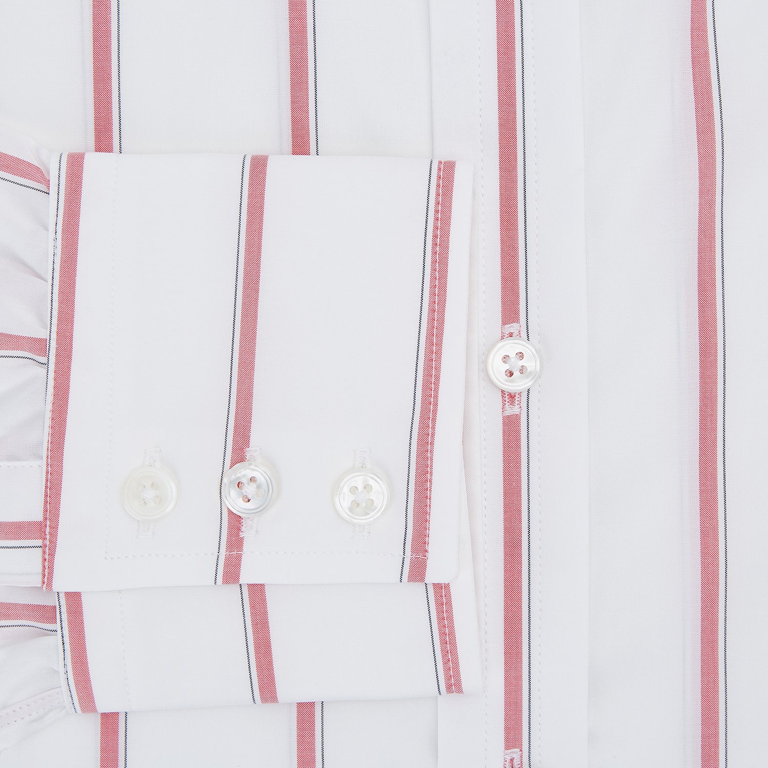 Image 4 of product Coral Track Stripe Mayfair Shirt