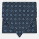 Navy Medallion Silk Cravat