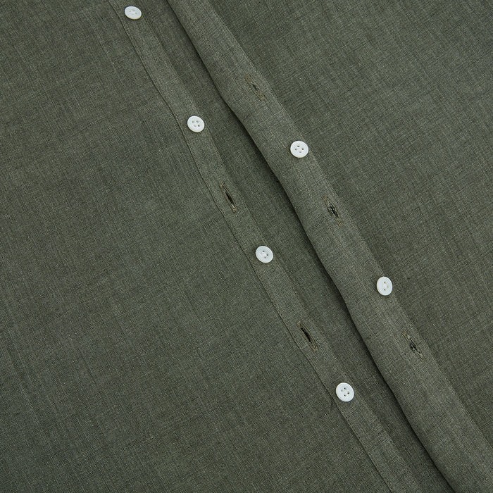 Sage Linen Westminster Shirt Image 6