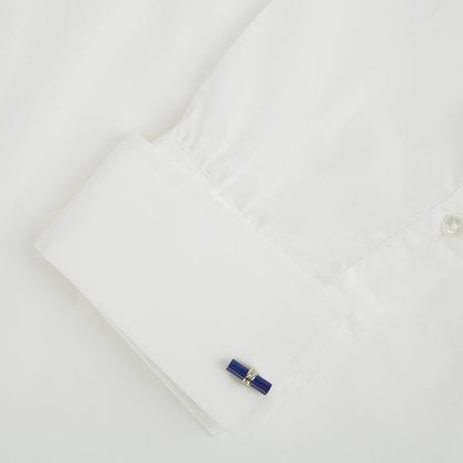 Lapis Lazuli Handlebar Cufflinks Image 2