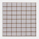 Hand Rolled Brown Overlay Check Handkerchief