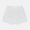 Pink Grid Check Godfrey Boxer Shorts