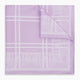 Lilac Paisley Bandana Patterned Silk Pocket Square