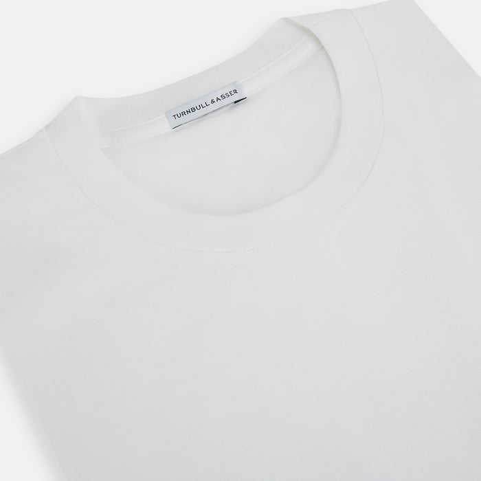 White Short-Sleeve T-shirt Image 1