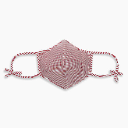 Burgundy Check Commuter Mask With 3 Viroformula™ Filters Image 6