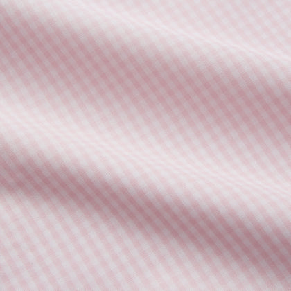 Pink Windowpane Check Shirt Image 3