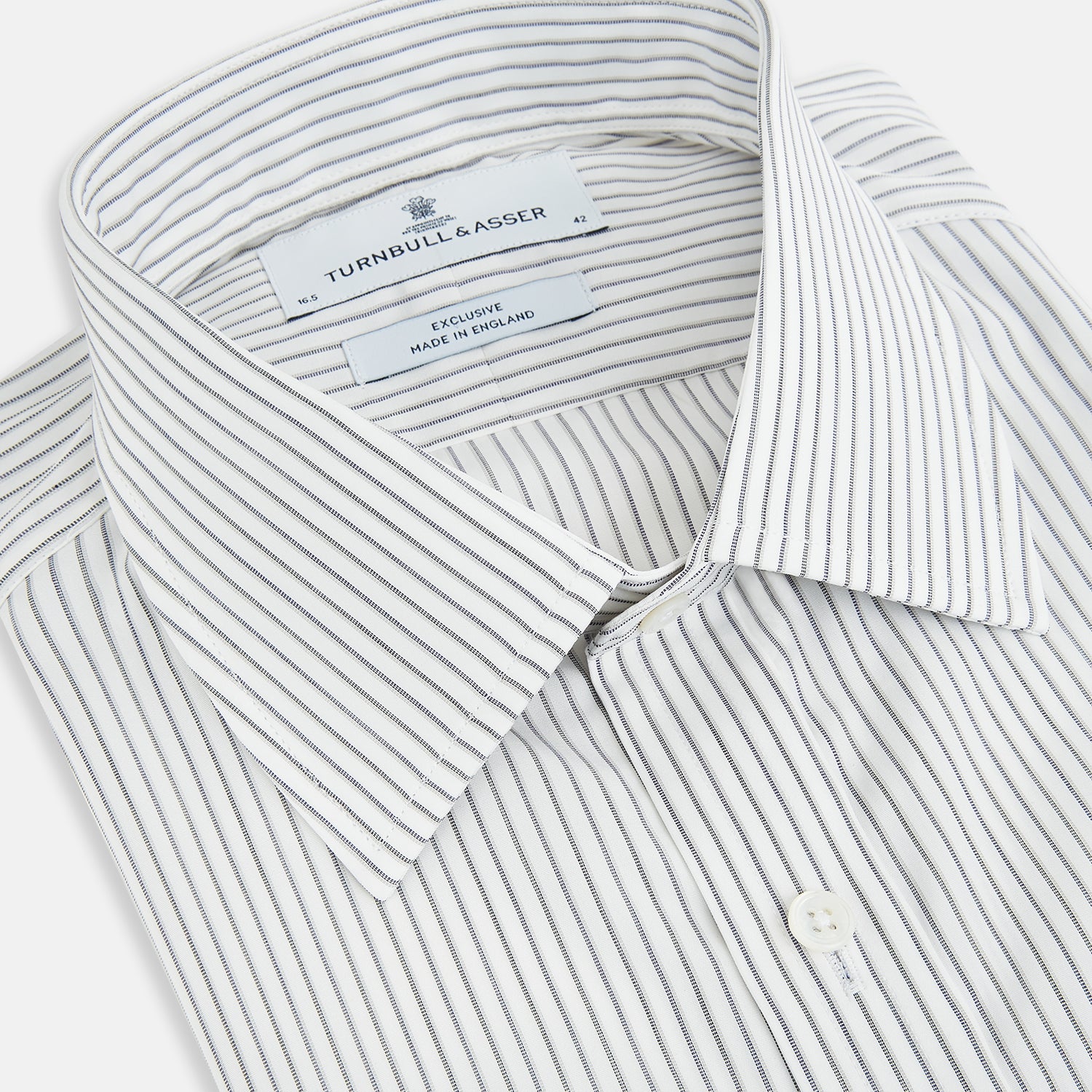 Navy Music Stripe Mayfair Shirt