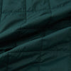 View 4 of product Turnbull & Asser Forest Green Quilted Gilet features a front zipper, two zippered side pockets, and a small chest pocket. Shown against a white background, it's a stylish lightweight layer for any season.