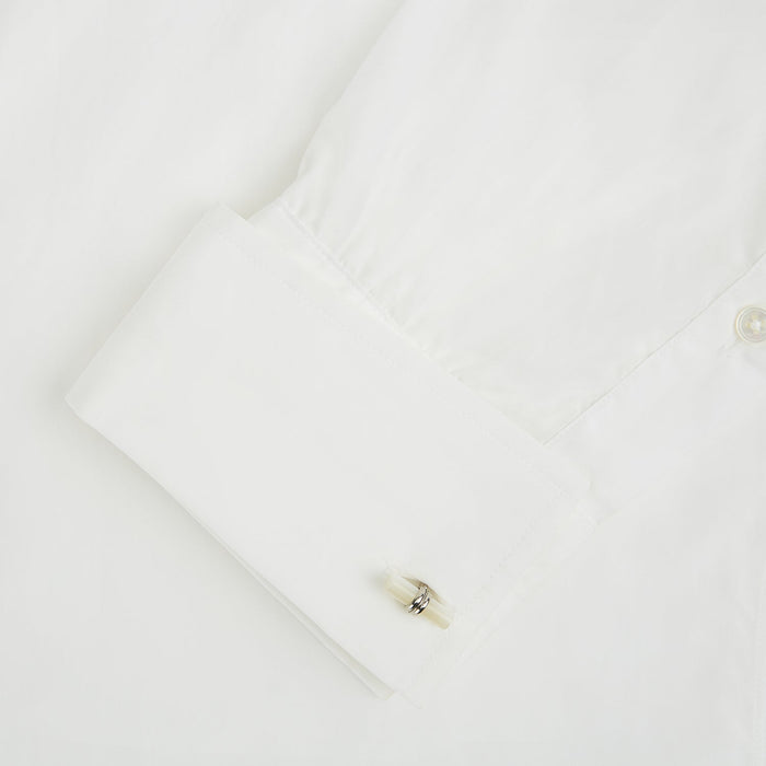 Mother of Pearl Handlebar Cufflinks Image 2