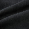 View 8 of product The Ash Linen Windsor Shirt by Turnbull & Asser is a long-sleeve, button-up black shirt with a Windsor collar and cuffs, reflecting British craftsmanship, shown on a plain white background.
