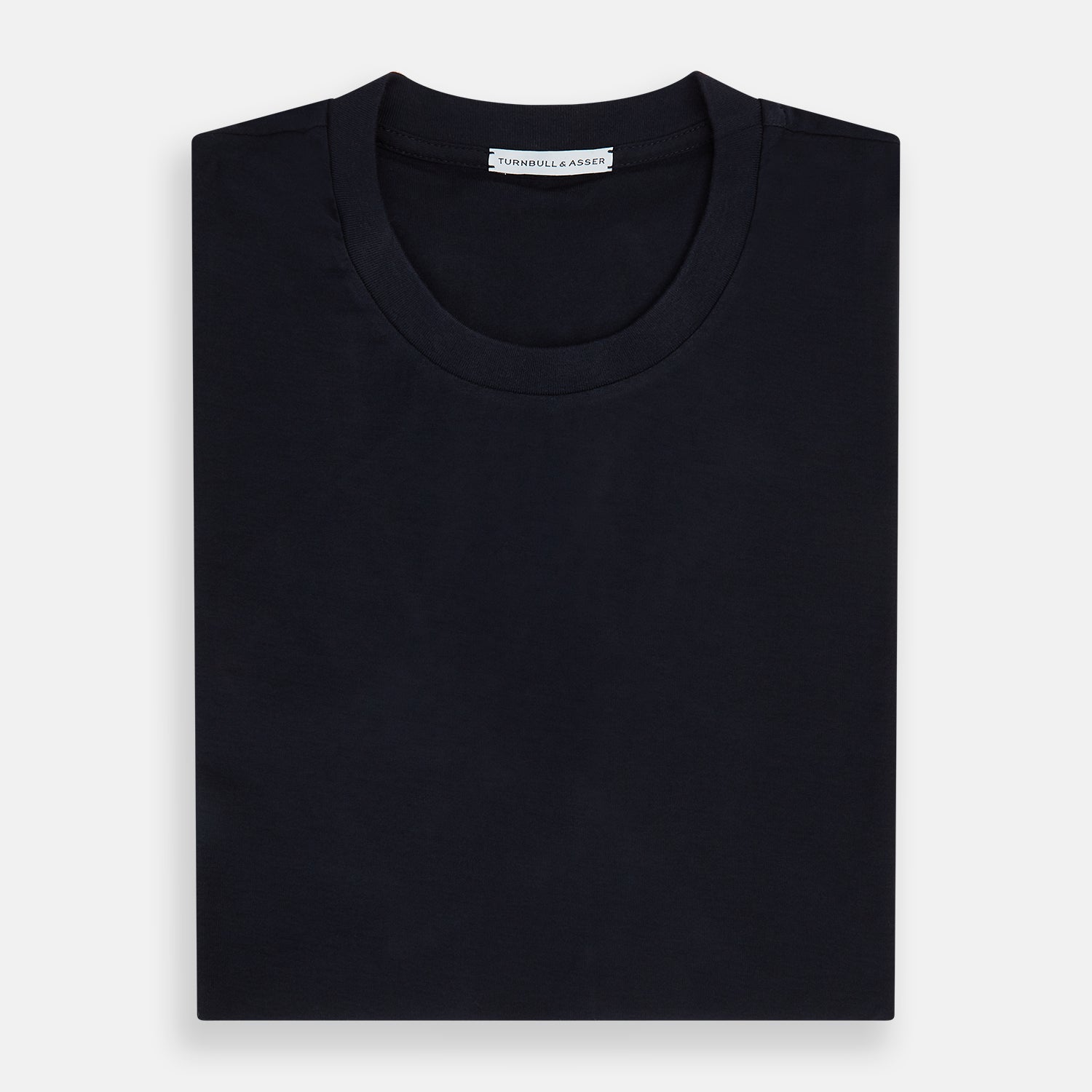 Image 5 of product Navy Short-sleeve Fitted T-Shirt