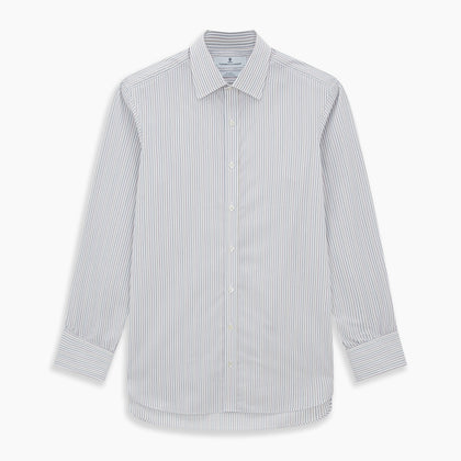 Multicoloured Music Stripe Mayfair Shirt Image 6
