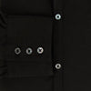 View 4 of product A long-sleeved, collared MIDNIGHT BLUE WINDSOR SHIRT by Turnbull & Asser, laid flat on a white background, highlights classic British craftsmanship.