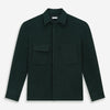 Forest Green Greenwich Knitted Overshirt