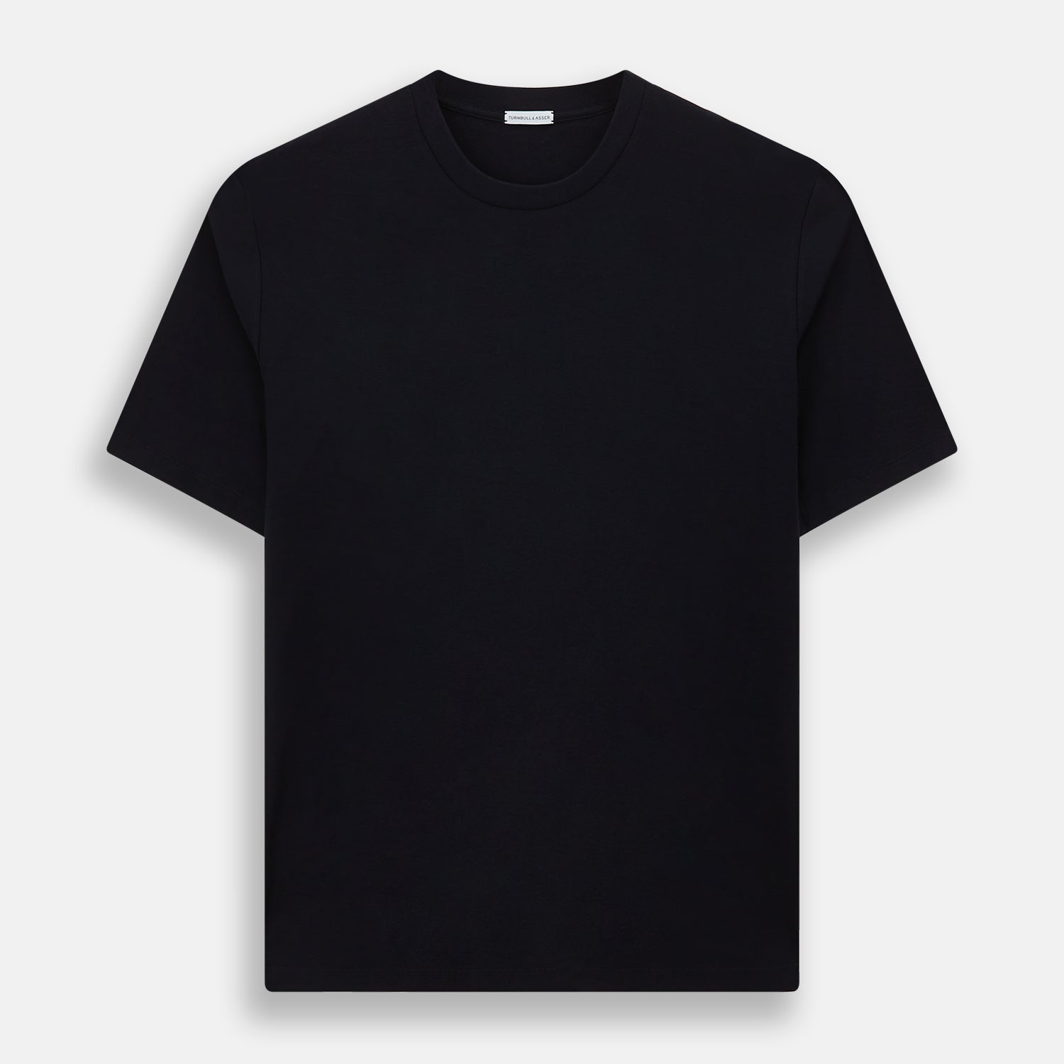 Image 1 of product Navy Short-sleeve Fitted T-Shirt