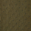 View 2 of product A single Khaki and Navy Polka Dot Cotton Mid-length Sock by Turnbull & Asser, made in England, is displayed upright on a plain white background.