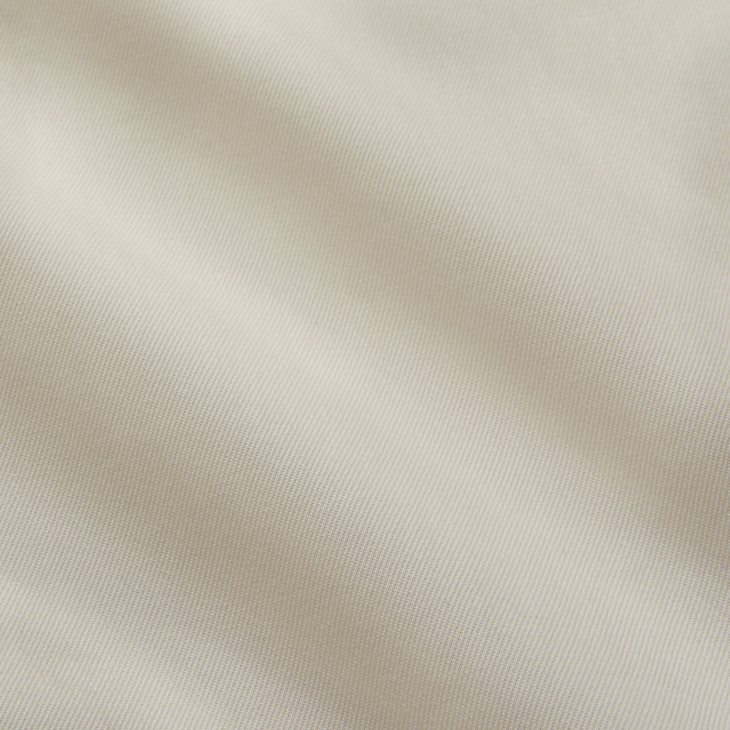 View 7 of product The Cream Cotton Weekend Fit Western Shirt with Dorset Collar by Turnbull & Asser features two chest pockets and is laid flat on a white background—ideal for smart-casual style.