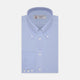 <div>Light Blue Royal Oxford Cotton Shirt with Button-Down Collar and 3-Button Cuffs</div>
<div>&nbsp;</div>