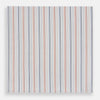 View 3 of product The Turnbull & Asser Hand Rolled Orange and Blue Multi Stripe Handkerchief adds bold color and classic style to any pocket square collection.