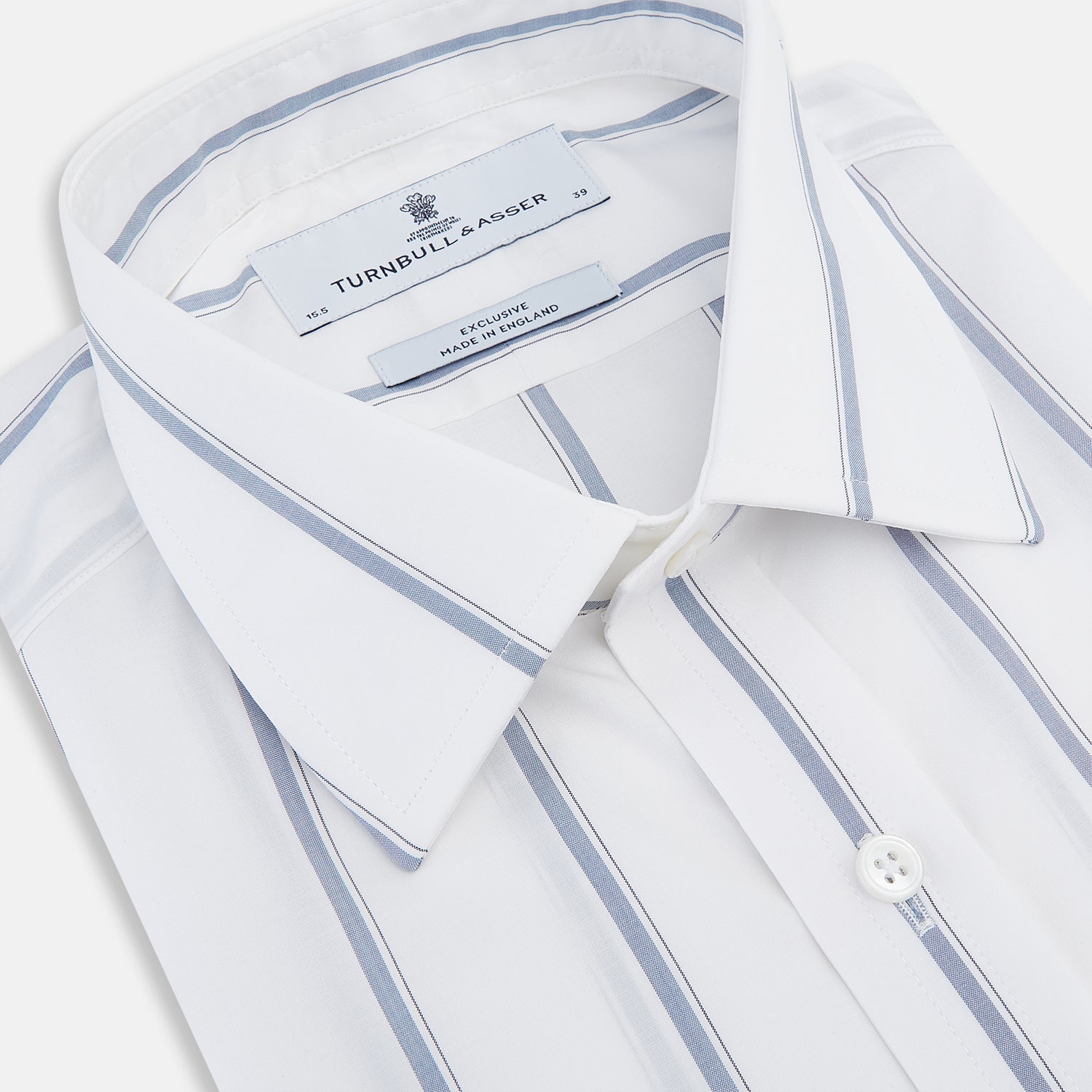 Image 2 of product Steel Grey Track Stripe Mayfair Shirt