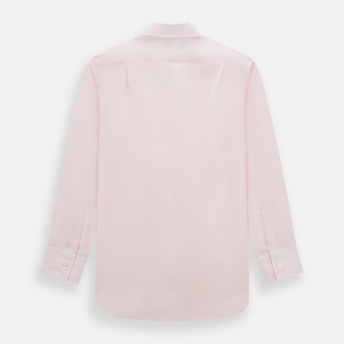 Pale Pink Cotton Cashmere Mayfair Shirt Image 2