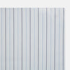 View 2 of product The Turnbull & Asser Navy and Blue Combination Stripe Hand-Rolled Handkerchief features a light blue base with evenly spaced dark blue pinstripes and refined hand-rolled edges, offering a classic, elegant look.