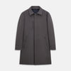 Charcoal Melange John Arthur Trench Coat