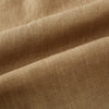 View 8 of product The Turnbull & Asser Camel Linen Windsor Shirt features long sleeves, a tailored fit, and classic collar in light brown camel linen, shown against a white background.