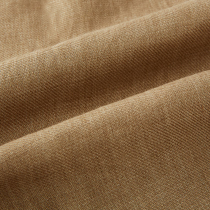 Camel Linen Windsor Shirt Image 7