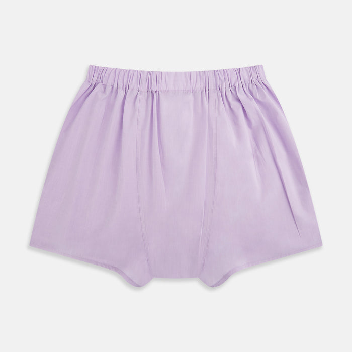 Plain Lilac Godfrey Boxer Shorts Image 1