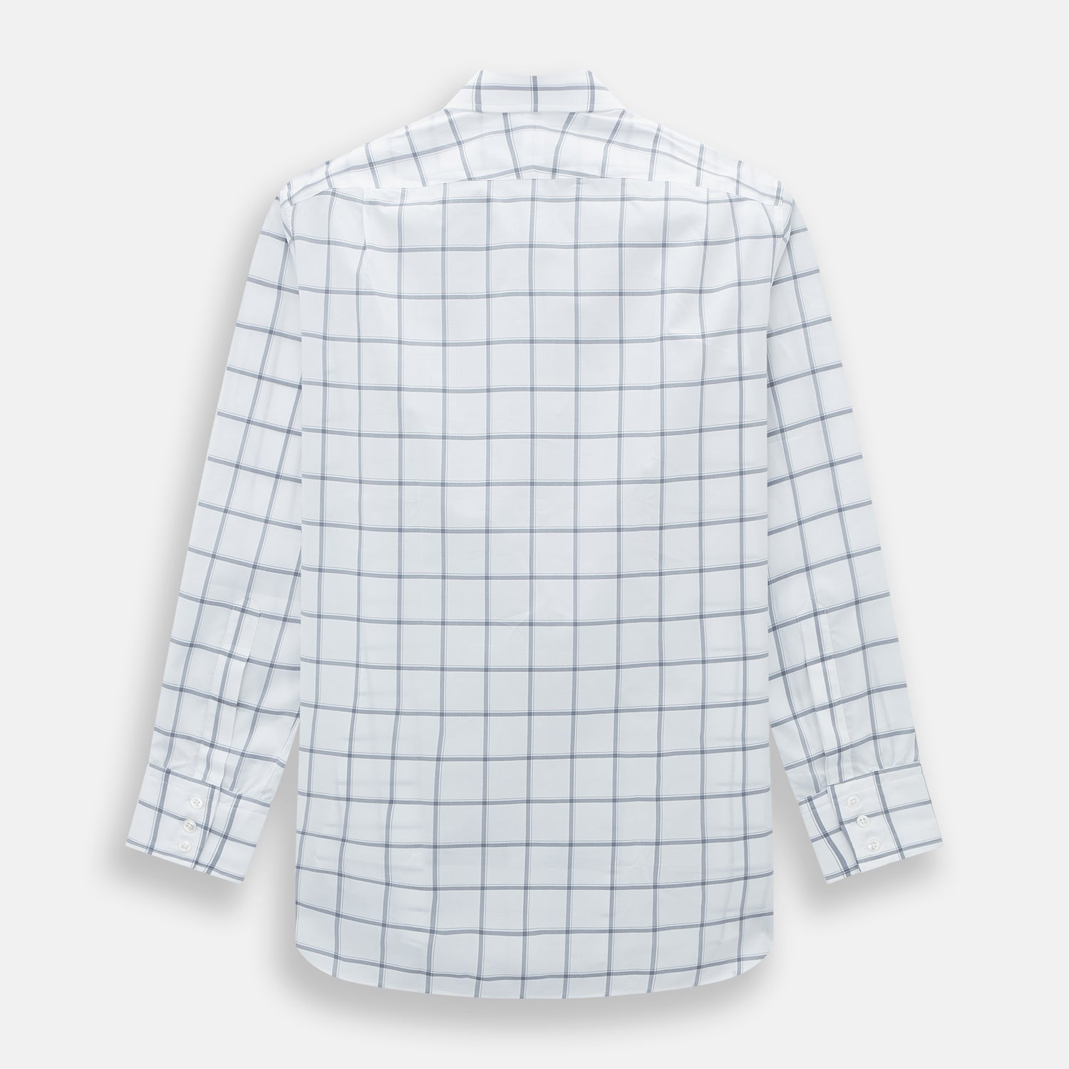 Image 3 of product Grey Grid Check Mayfair Sirt
