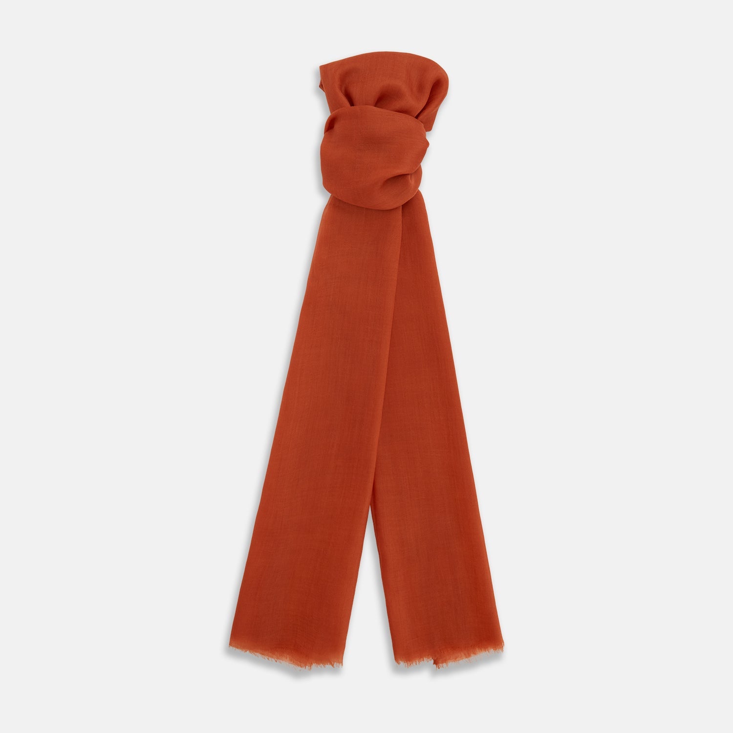Rust Cashmere Scarf – Turnbull & Asser UK