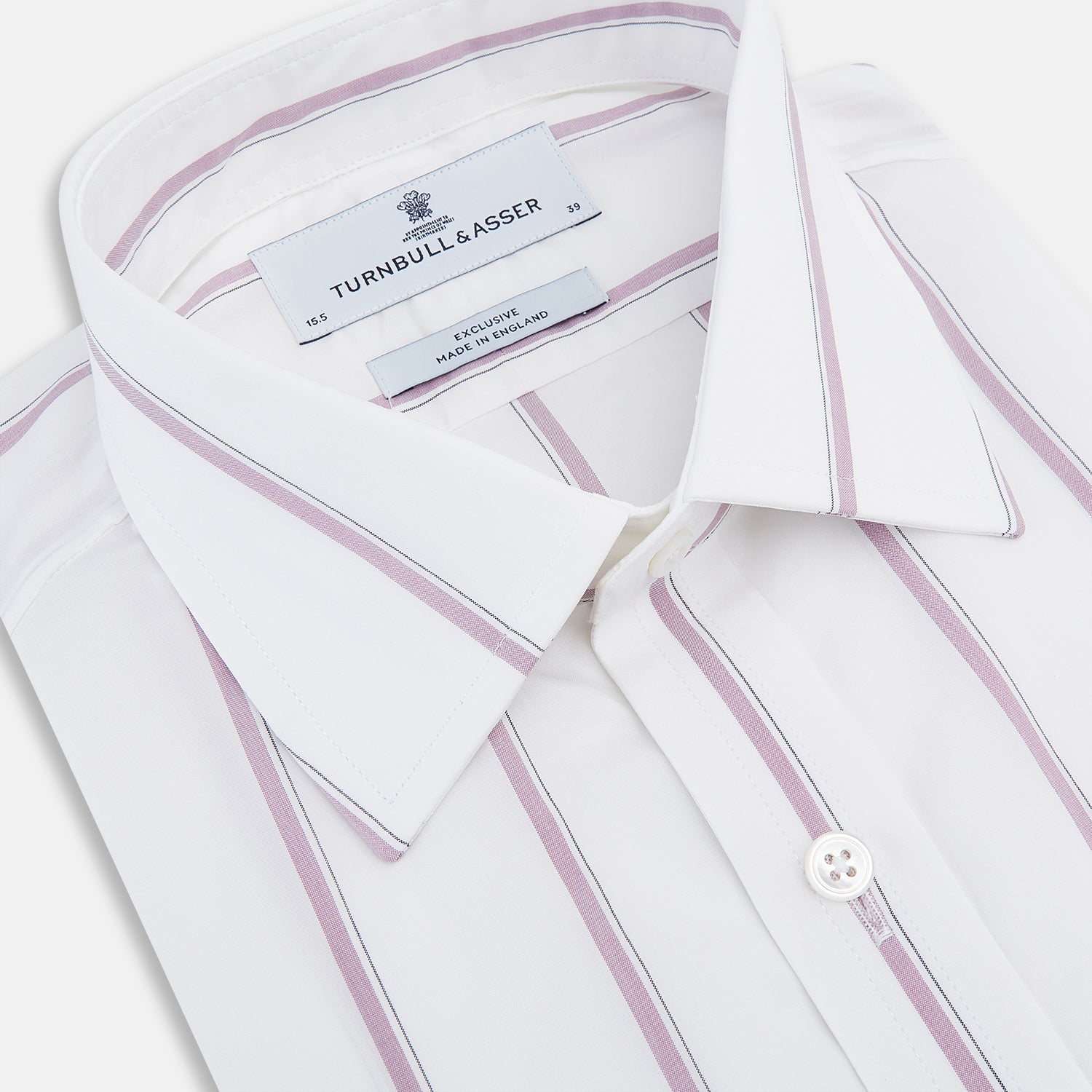 Image 2 of product Antique Pink Track Stripe Mayfair Shirt