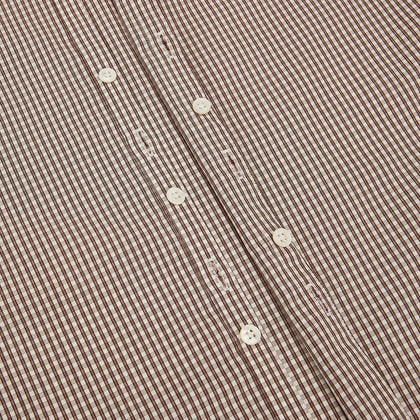 Burgundy Micro Check Westminster Shirt Image 6