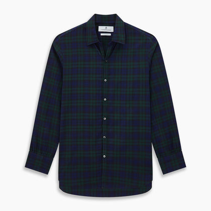 Black Watch Tartan Windsor Shirt Image 8