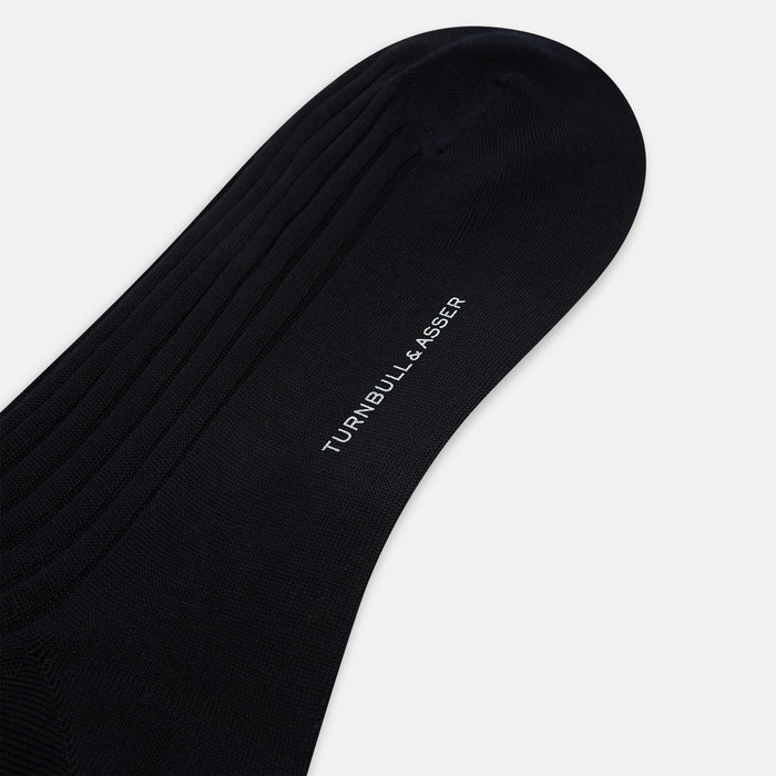 Midnight Blue Long Socks Image 2