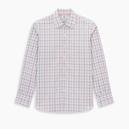 Purple and Blue Multi Check Westminster Shirt Image 8