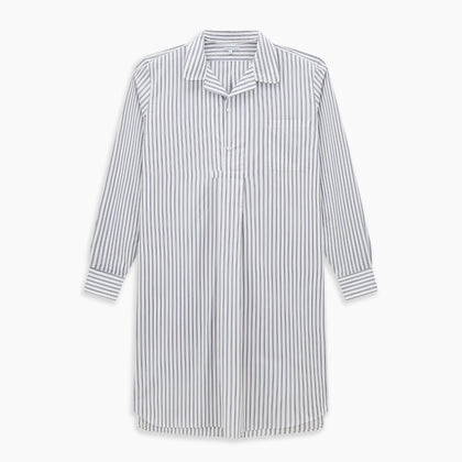 Purple Multi Stripe Quarzo Nightshirt Image 5