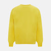 Canary Yellow Merino Round Neck Jumper