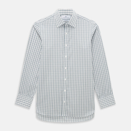 Forest Green Multi Check Mayfair Shirt