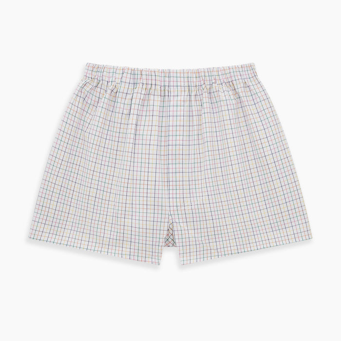 Rainbow Check Godfrey Boxer Shorts Image 2