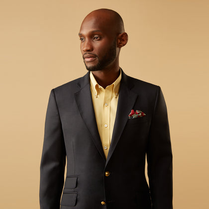 Yellow Piece Dyed Weekend Fit Suffolk Shirt Image 2