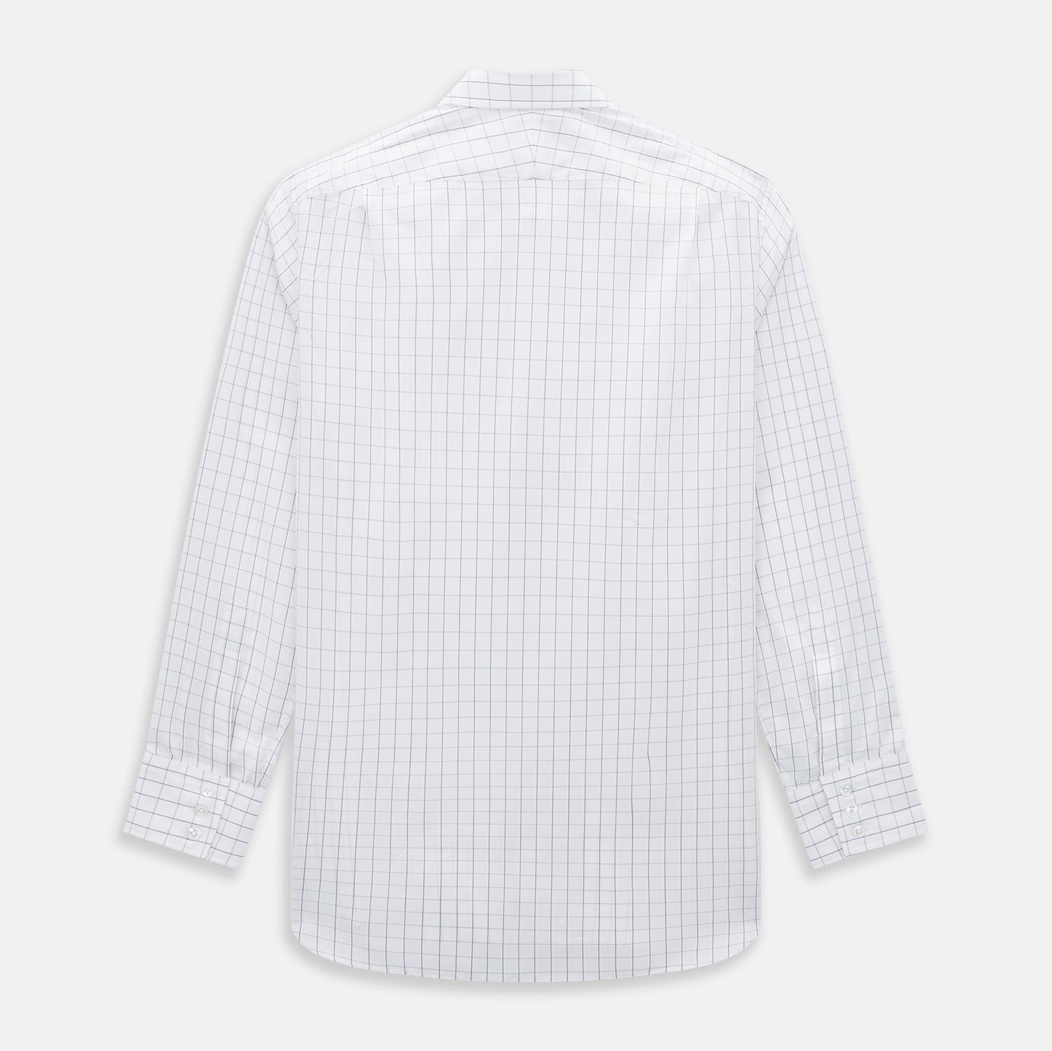 Image 3 of product Navy Blue  Hairline Multi Stripe Mayfair Shirt