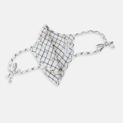 Check Blue Multi Commuter Mask With 3 Viroformula™ Filters Image 4