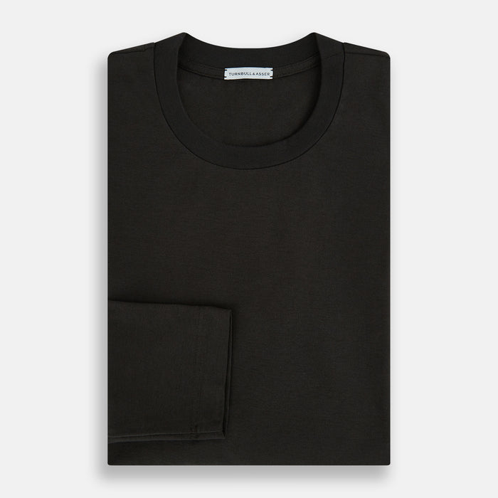 Dark Chocolate Long-Sleeve T-shirt Image 4