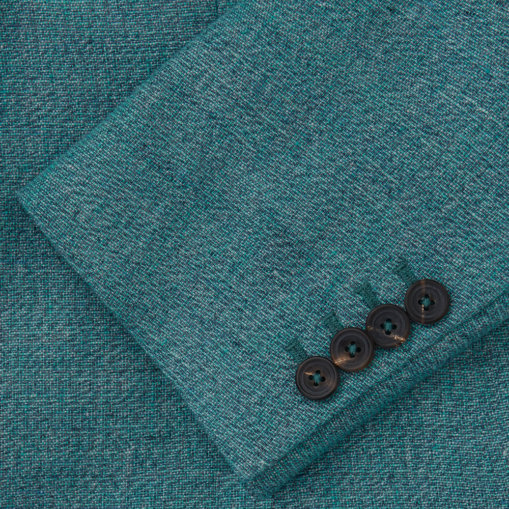 Teal Linen Barrington Blazer