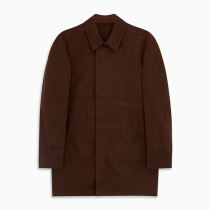 Burgundy Grayson Car Coat Image 7