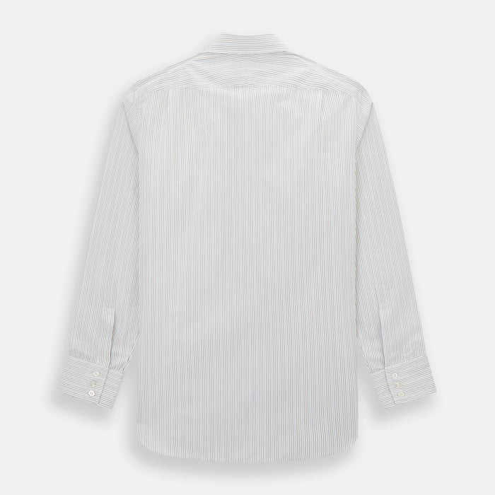 Red and Blue Double Pinstripe Mayfair Shirt Image 2