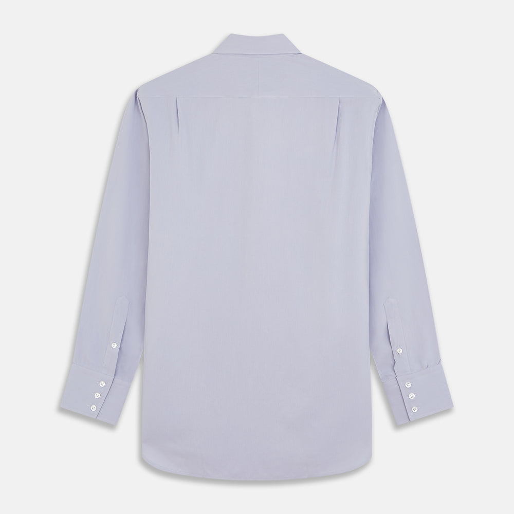 Lilac Silk Regular Fit Flaxton Shirt